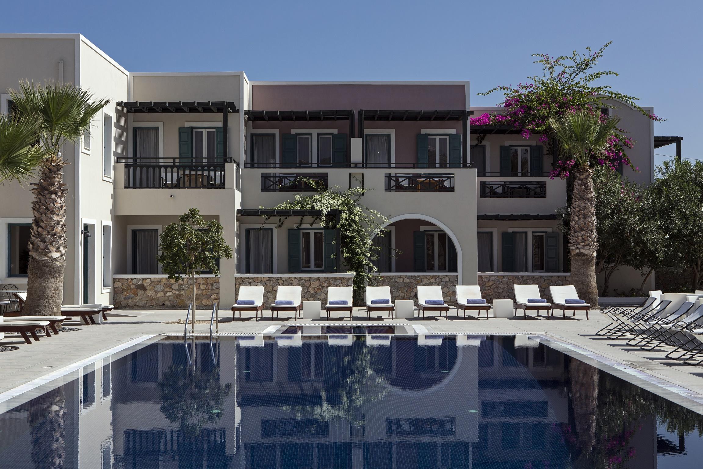 Rose Bay Hotel Kamári Zewnętrze zdjęcie