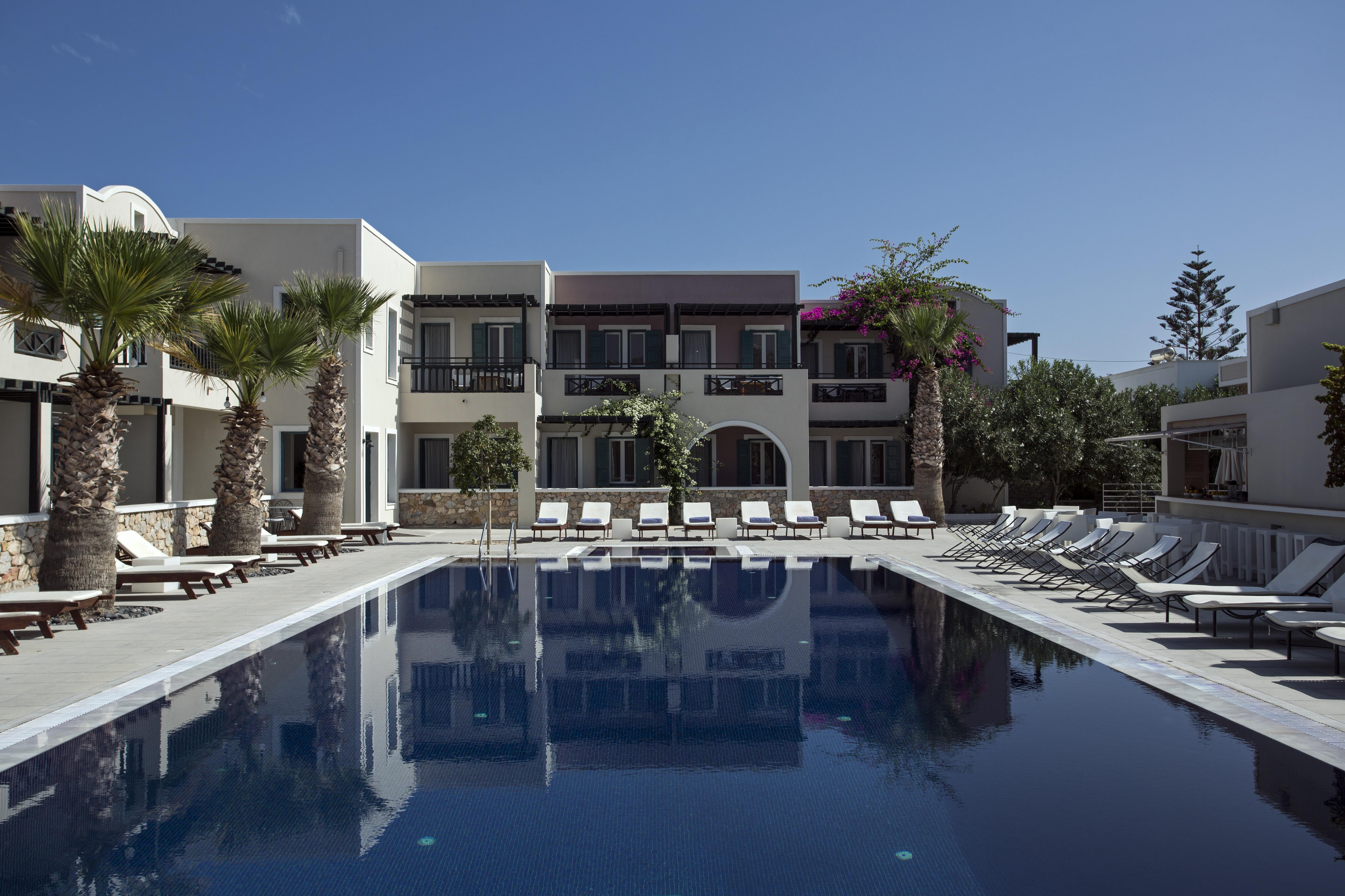 Rose Bay Hotel Kamári Zewnętrze zdjęcie