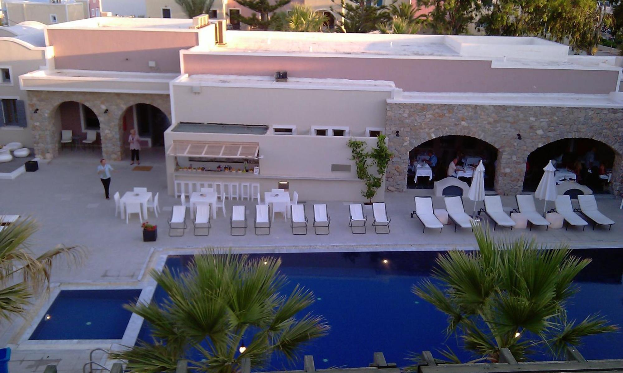 Rose Bay Hotel Kamári Zewnętrze zdjęcie