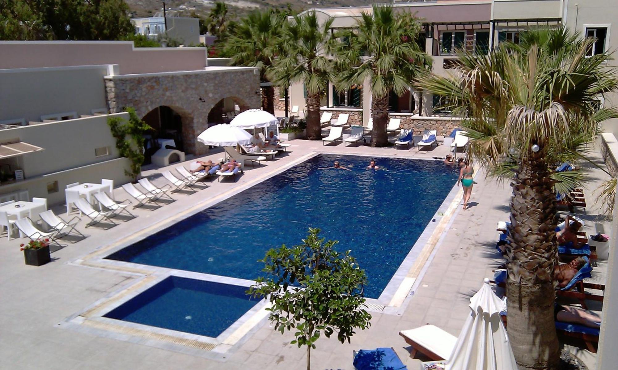 Rose Bay Hotel Kamári Zewnętrze zdjęcie