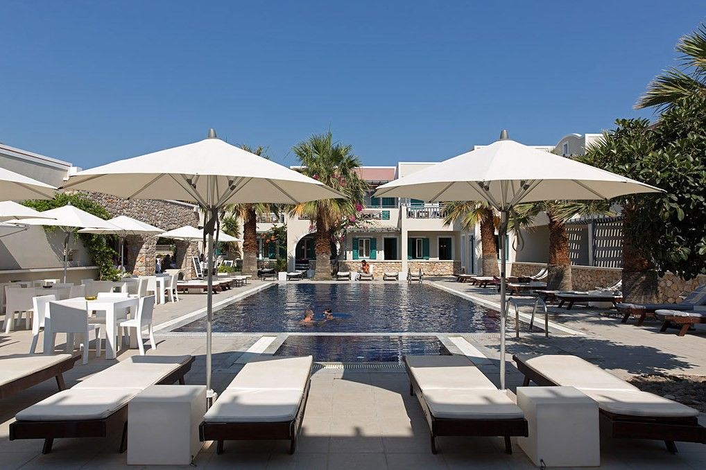 Rose Bay Hotel Kamári Zewnętrze zdjęcie